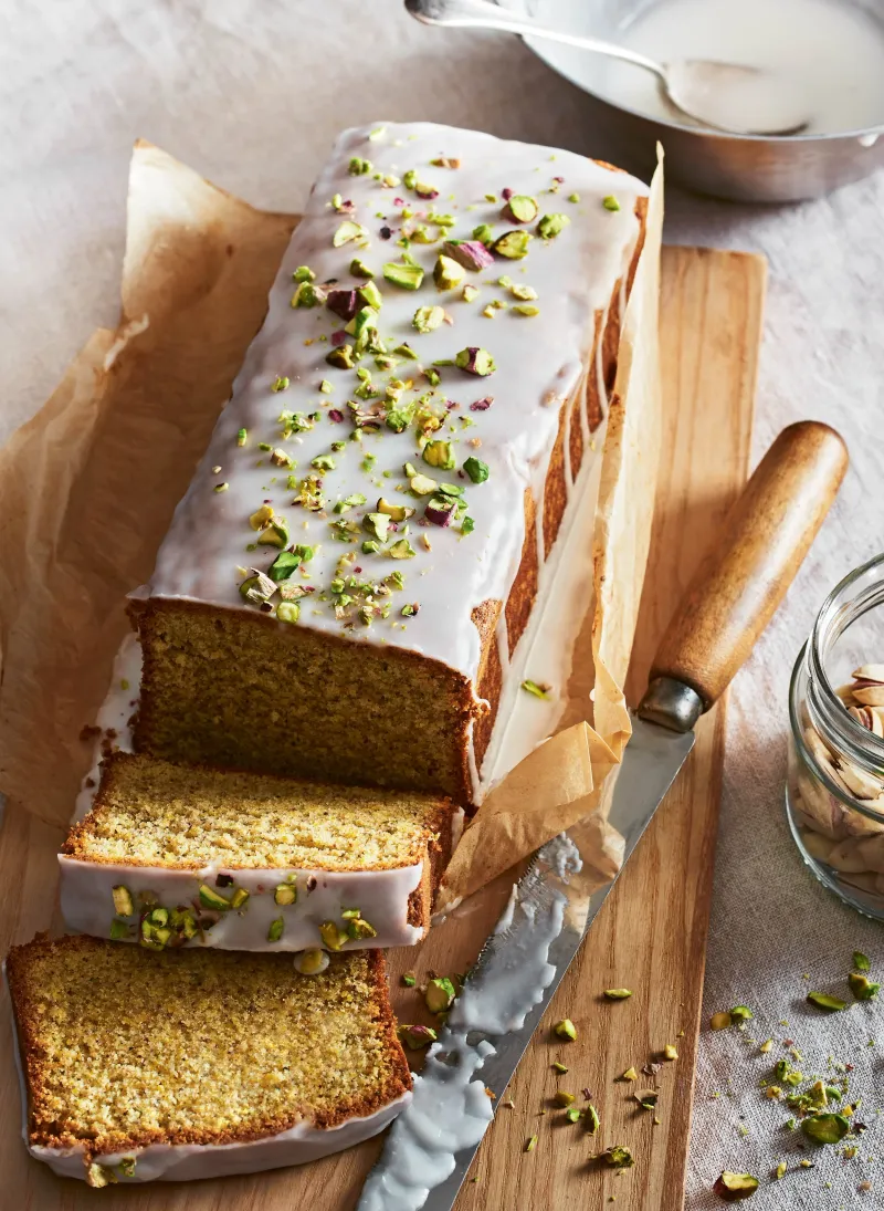 Pistachio Cardamom Cake