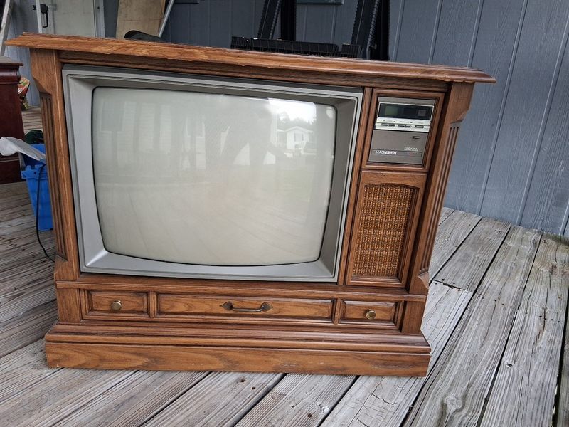Wood-Paneled Television Sets