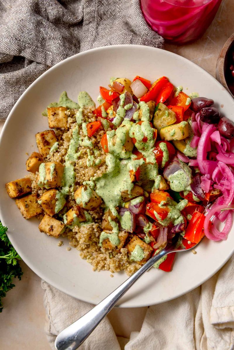 Quinoa and Roasted Vegetable Bowl