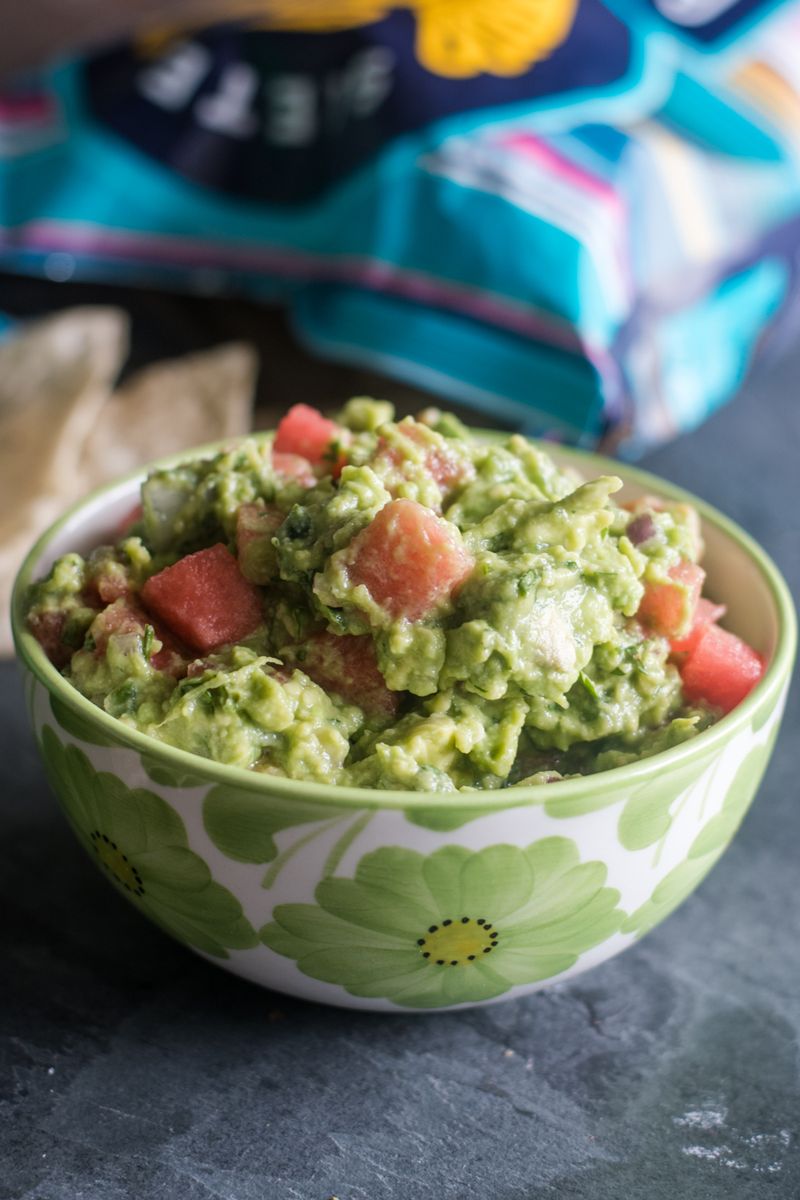 Spicy Watermelon Guacamole