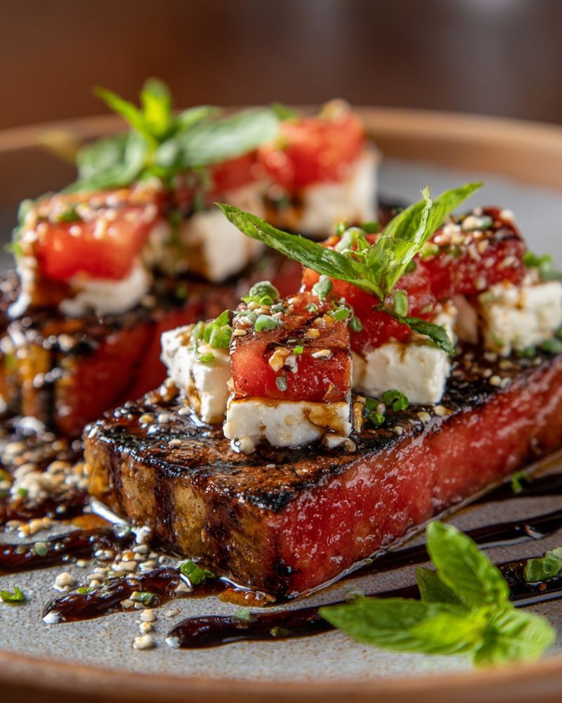 Grilled Watermelon Steaks