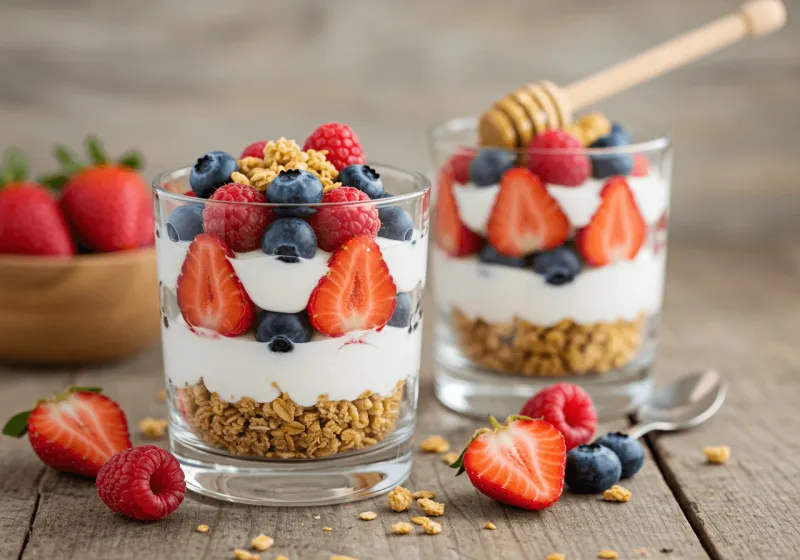 Hemp Seed Yogurt Parfait