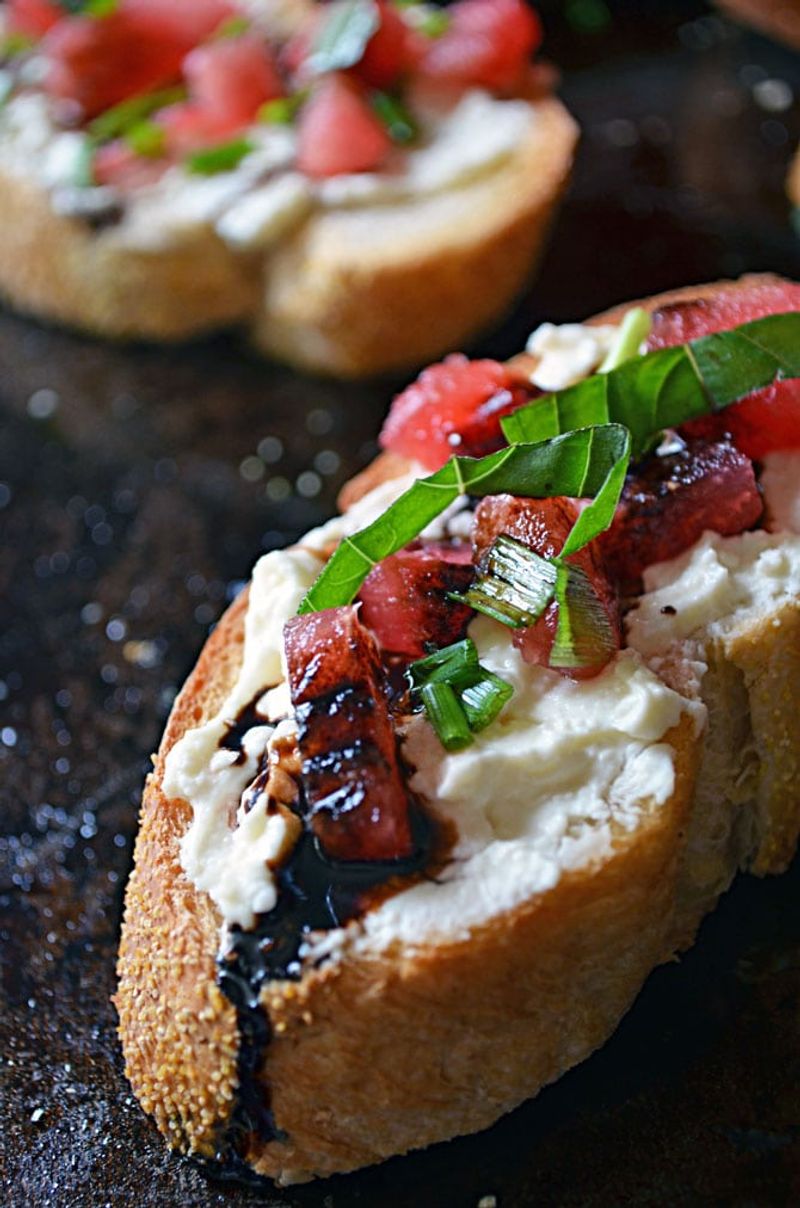 Watermelon Bruschetta