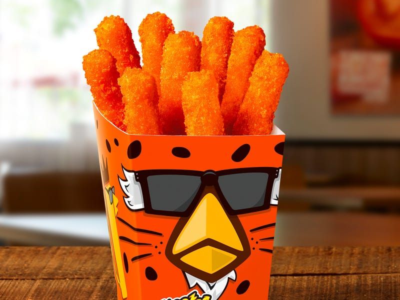 Cheetos Chicken Fries at Burger King