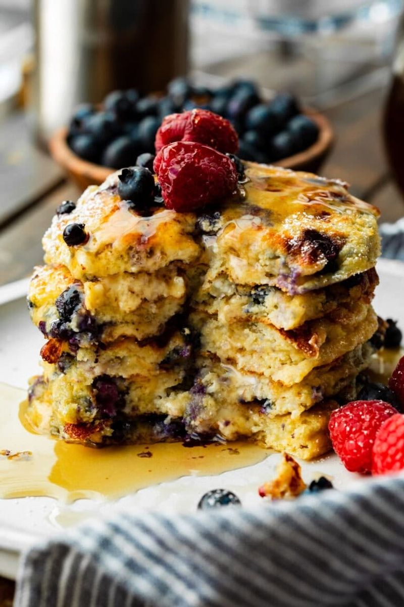 Fluffy Protein Pancakes