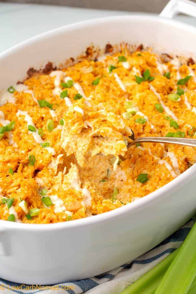 Buffalo Chicken Casserole