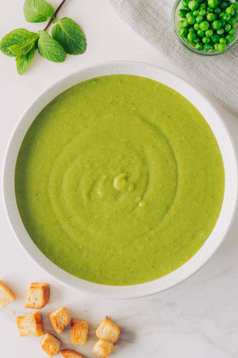 Pea and Mint Soup