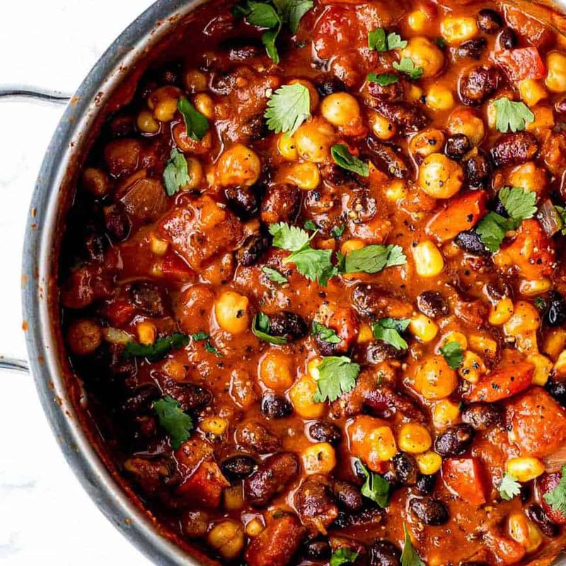 Spicy Three-Bean Chili