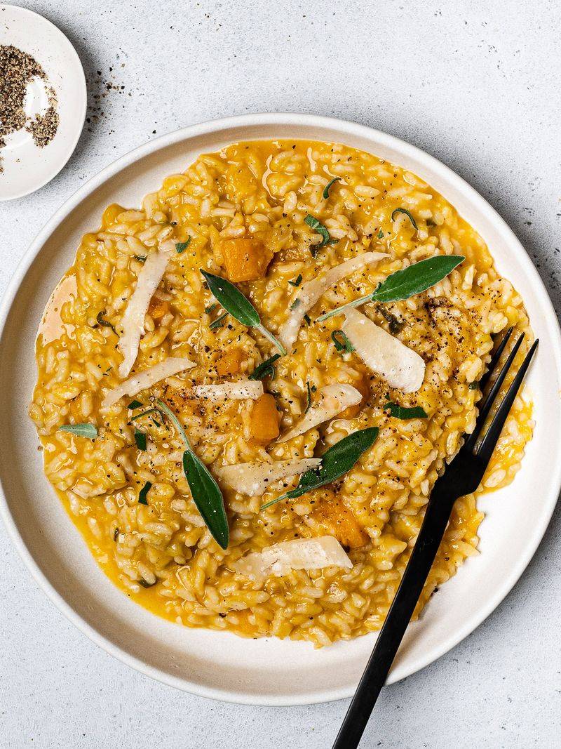 Butternut Squash and Sage Risotto