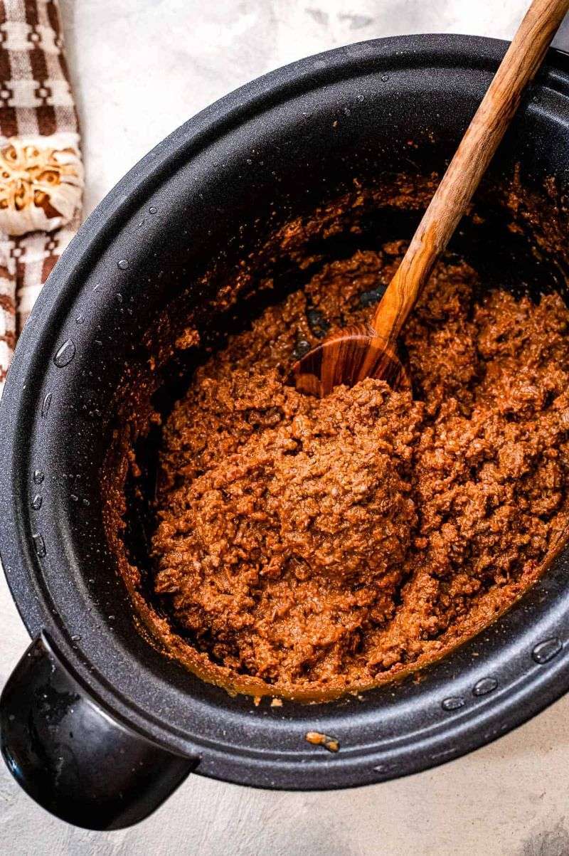 Raw Ground Meat Without Browning