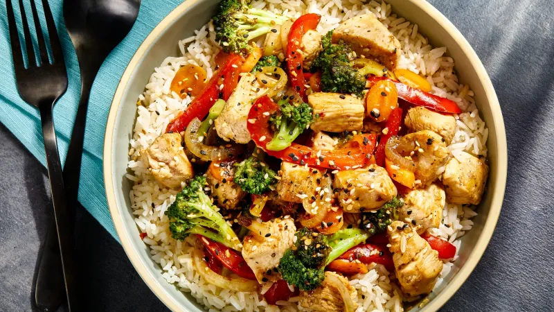 Ginger Garlic Chicken Stir-Fry