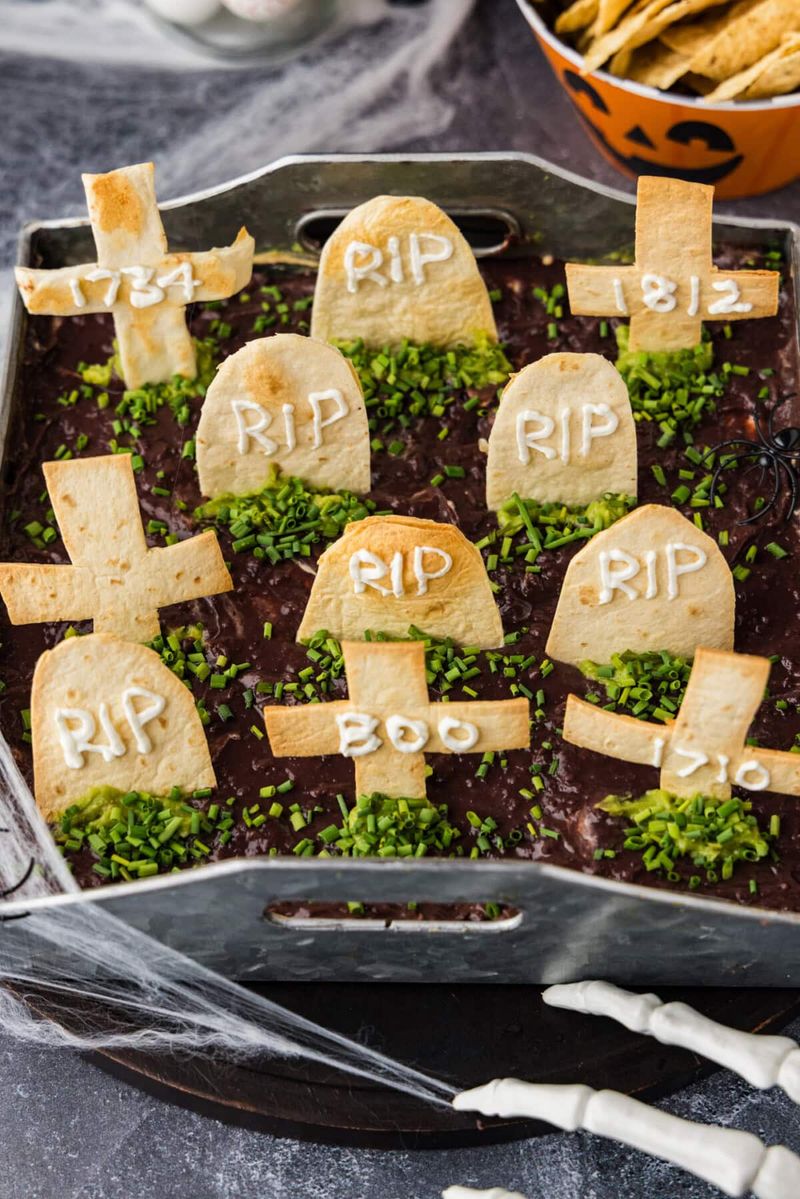 Graveyard Seven-Layer Dip