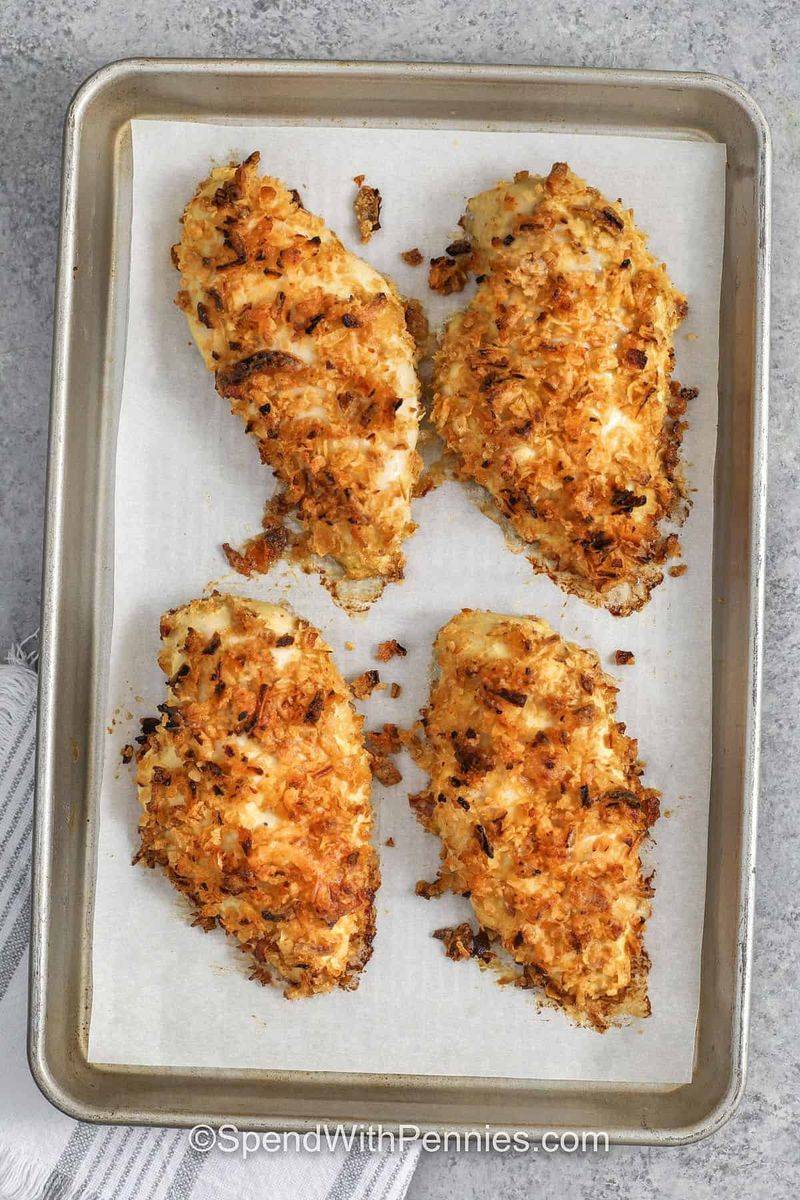 Crunchy Coating for Baked Chicken