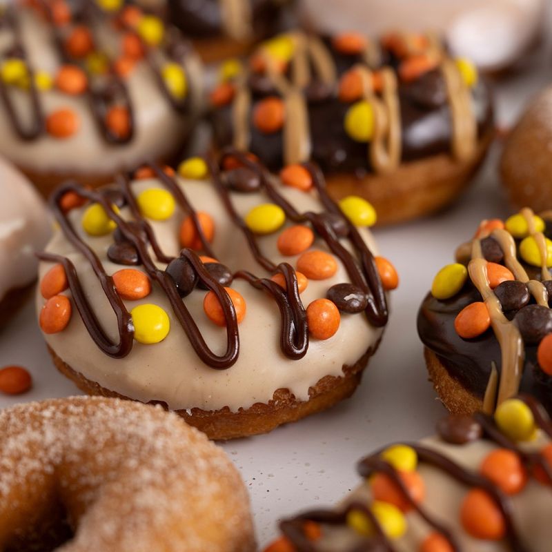 Peanut Butter and Chocolate at Duck Donuts