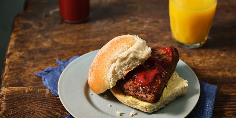 Square Sausage on a Roll