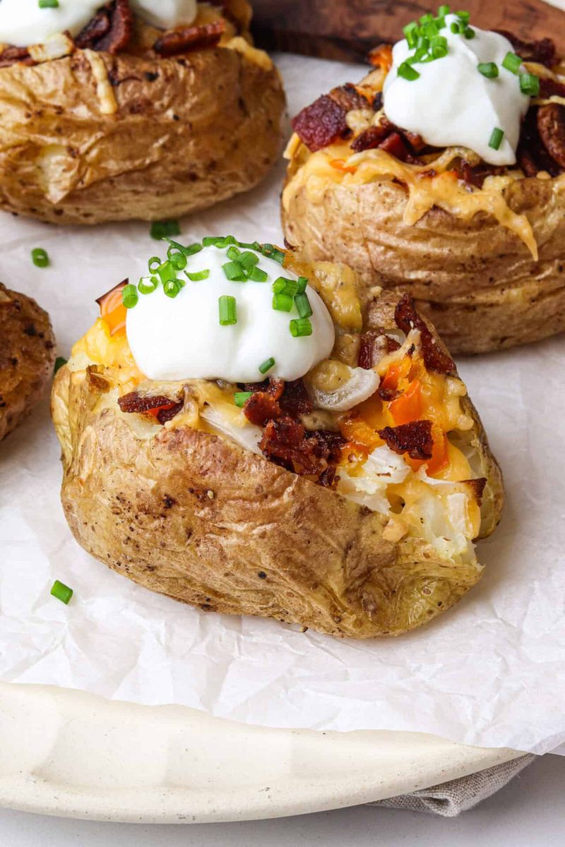 Classic Loaded Baked Potatoes