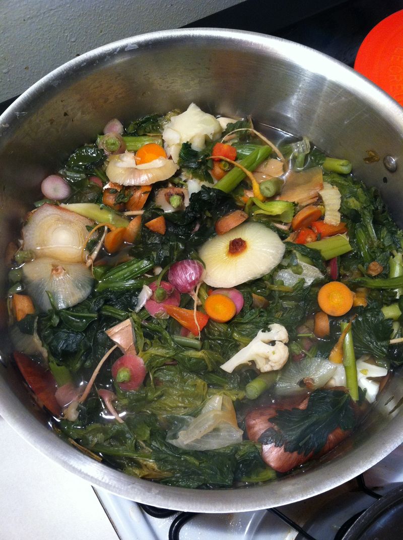 Veggie Scrap Broth