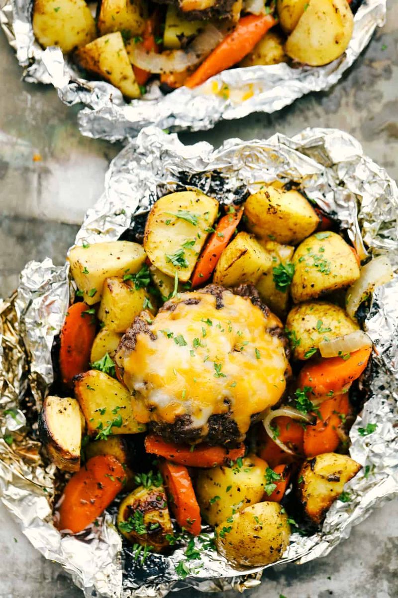 Foil Packet Hobo Dinners