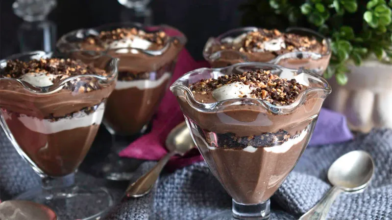 Chocolate Pudding Parfait