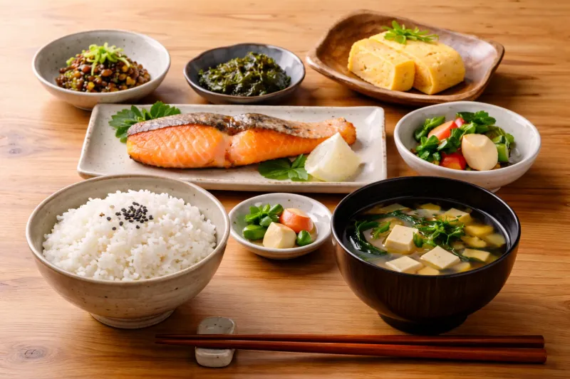 Japan's Balanced Morning Tray