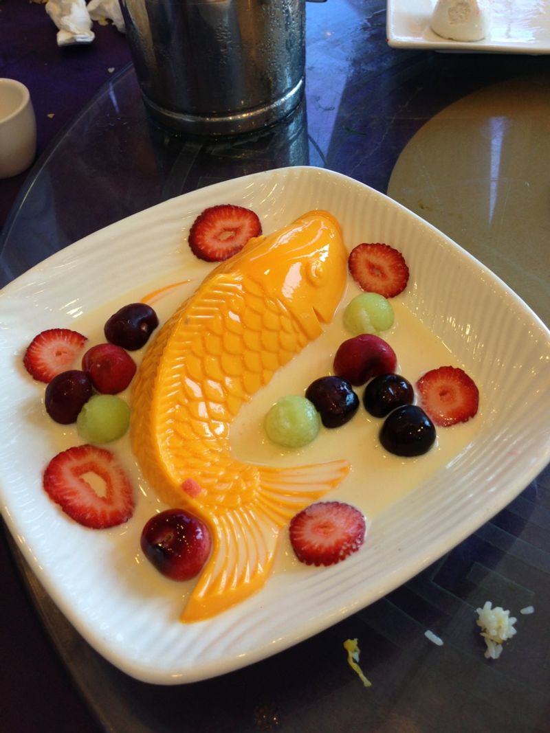 Hong Kong Dim Sum Mango Pudding