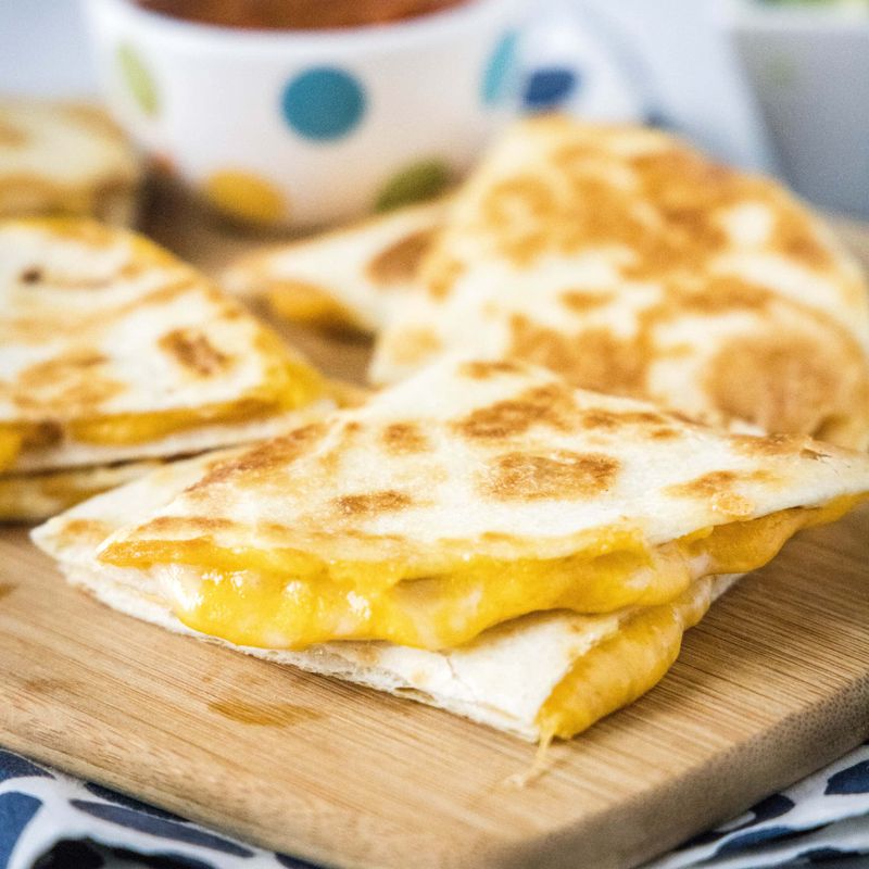Five-Minute Quesadillas