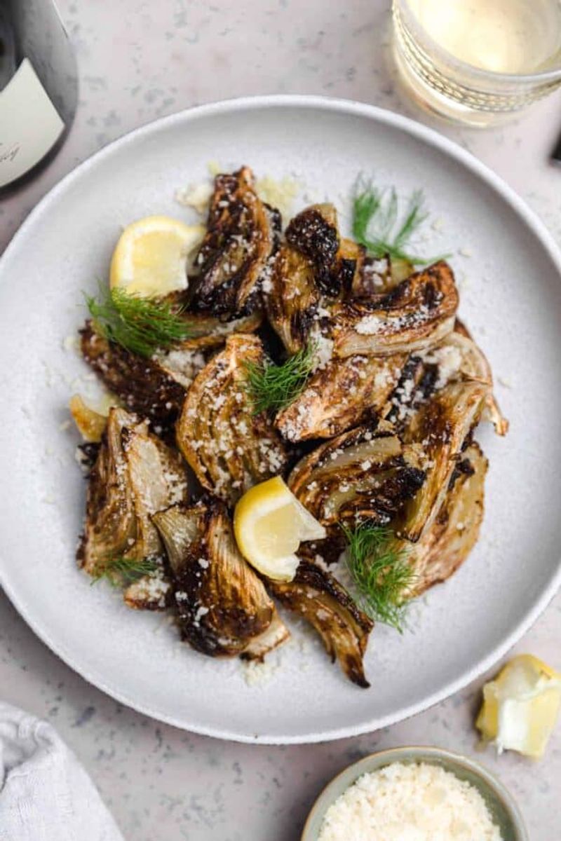 Crispy Roasted Fennel Wedges
