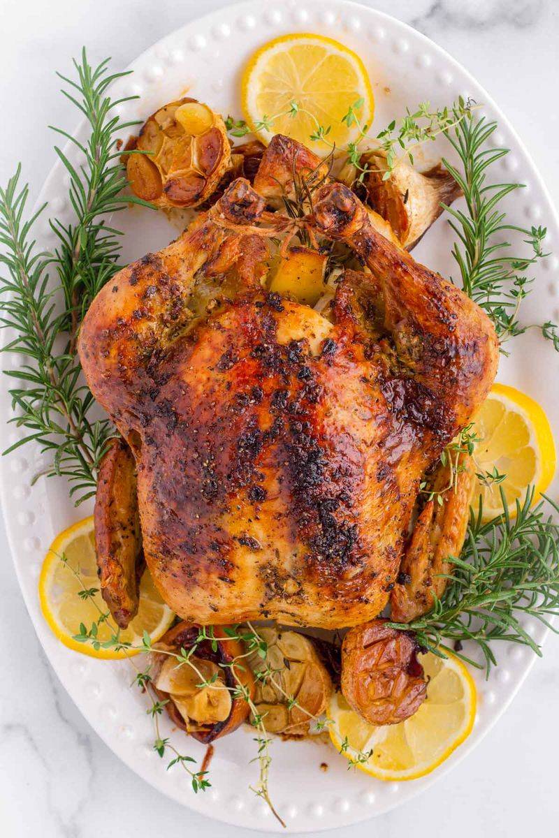 Lemon Herb Roast Chicken