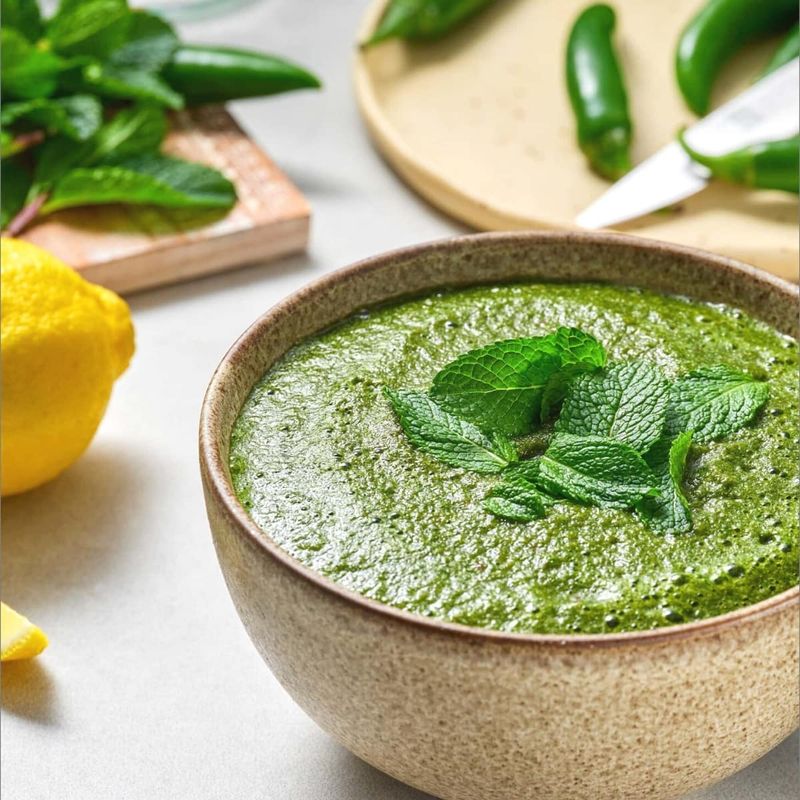 Zesty Green Chutney