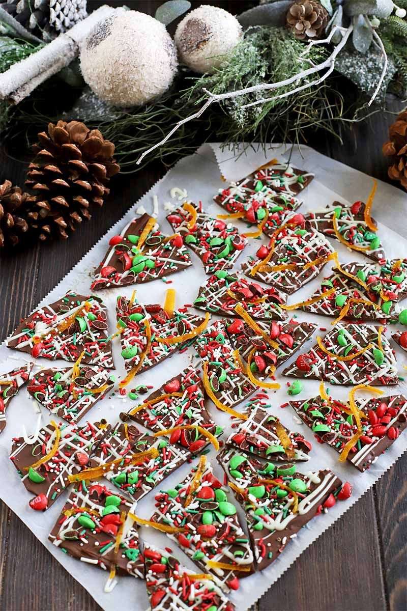 Chocolate Bark With Fun Toppings