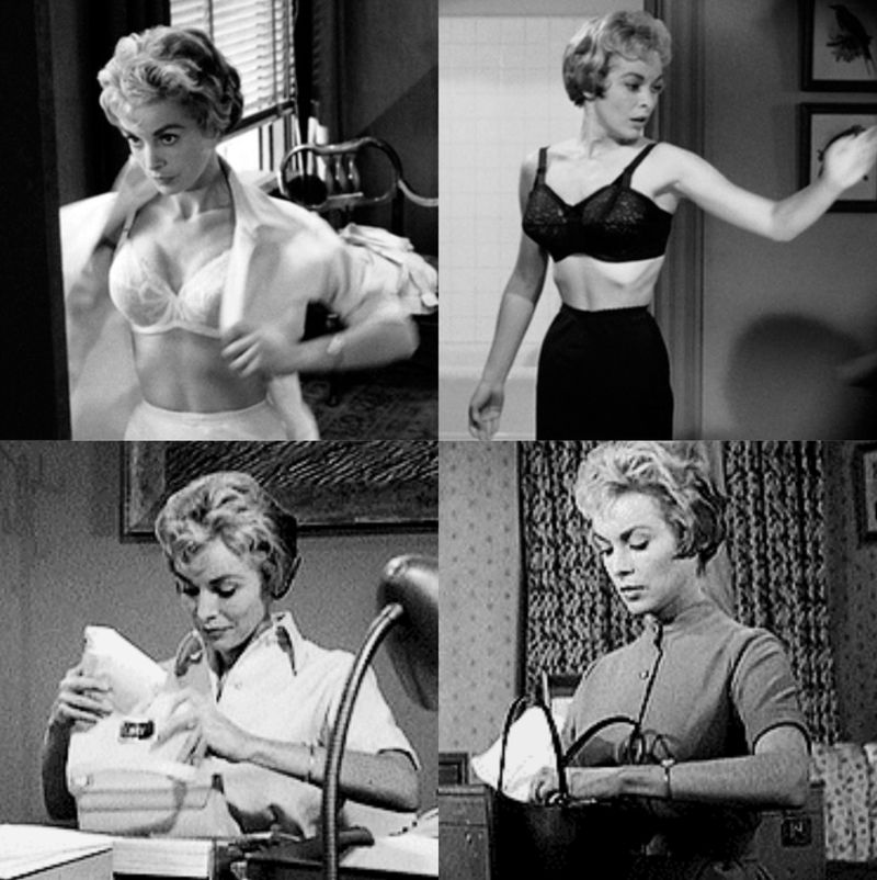 Marion Crane's Changing Colors in Psycho