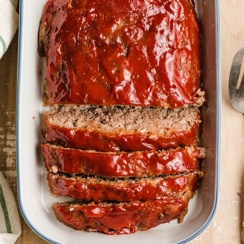 Meatloaf With Ketchup Glaze