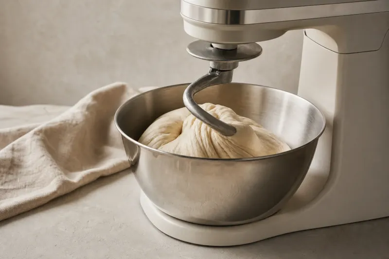 Kneading Bread Dough