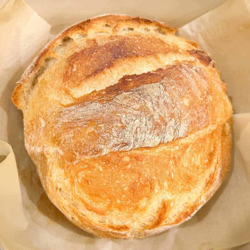Fresh Bread Baking in the Oven