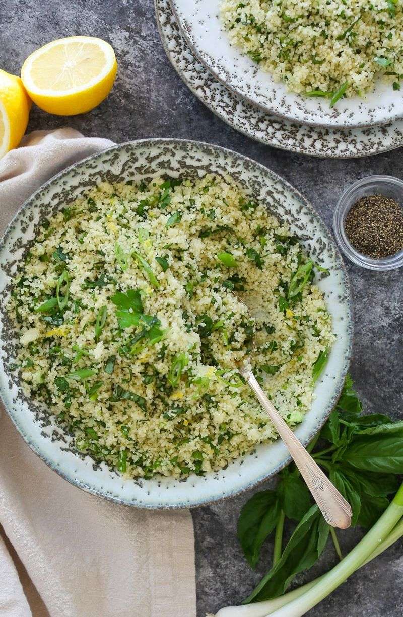 Lemon Herb Couscous Salad