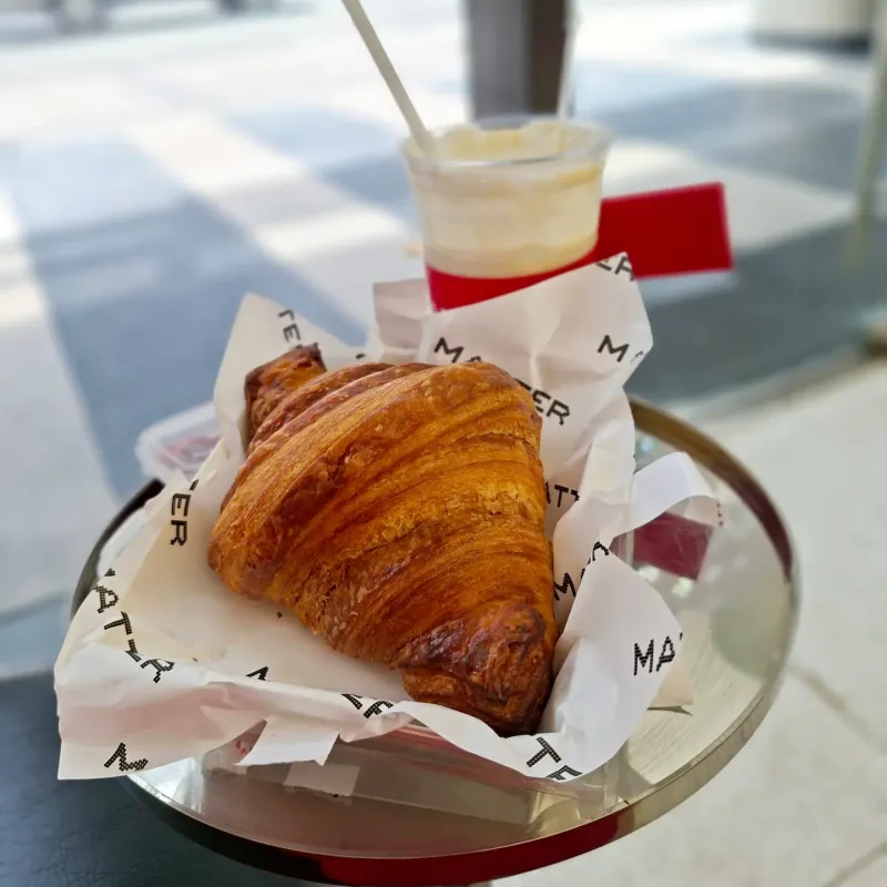 Fresh Croissant With Butter