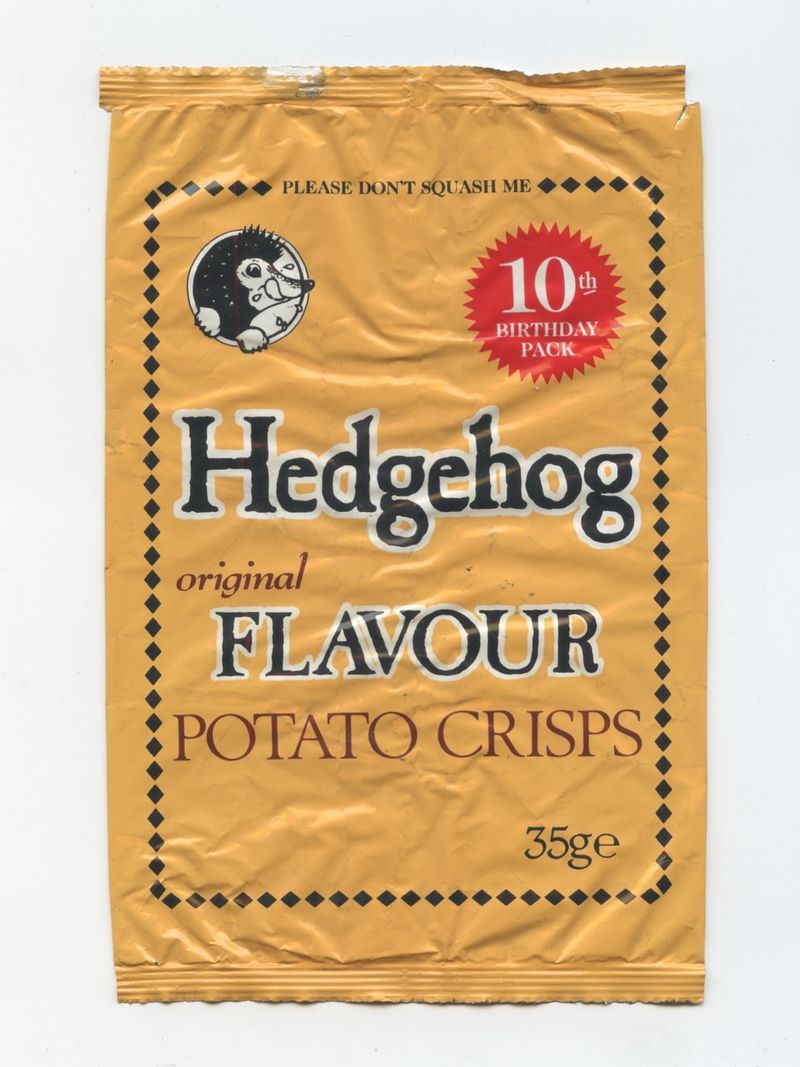 Hedgehog Flavour Crisps
