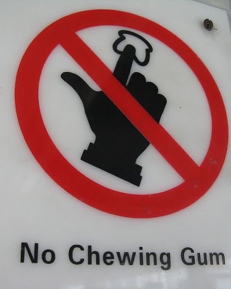 Singapore Says No to Chewing Gum