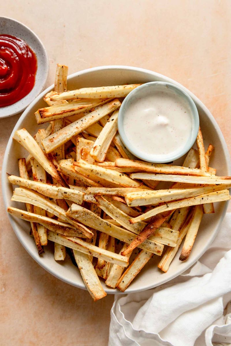 Crispy Parsnip Fries