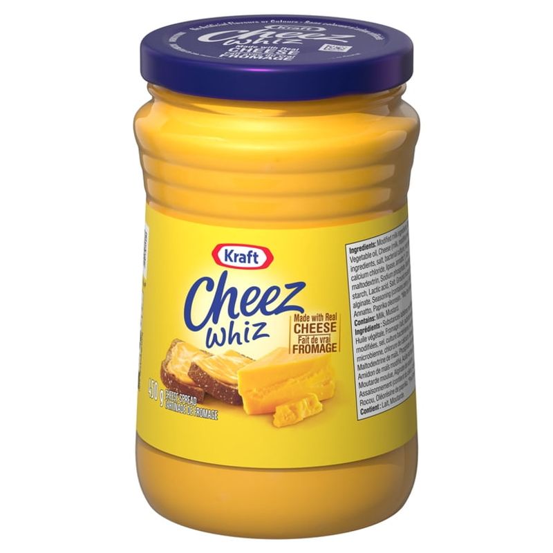 Cheez Whiz in a Jar