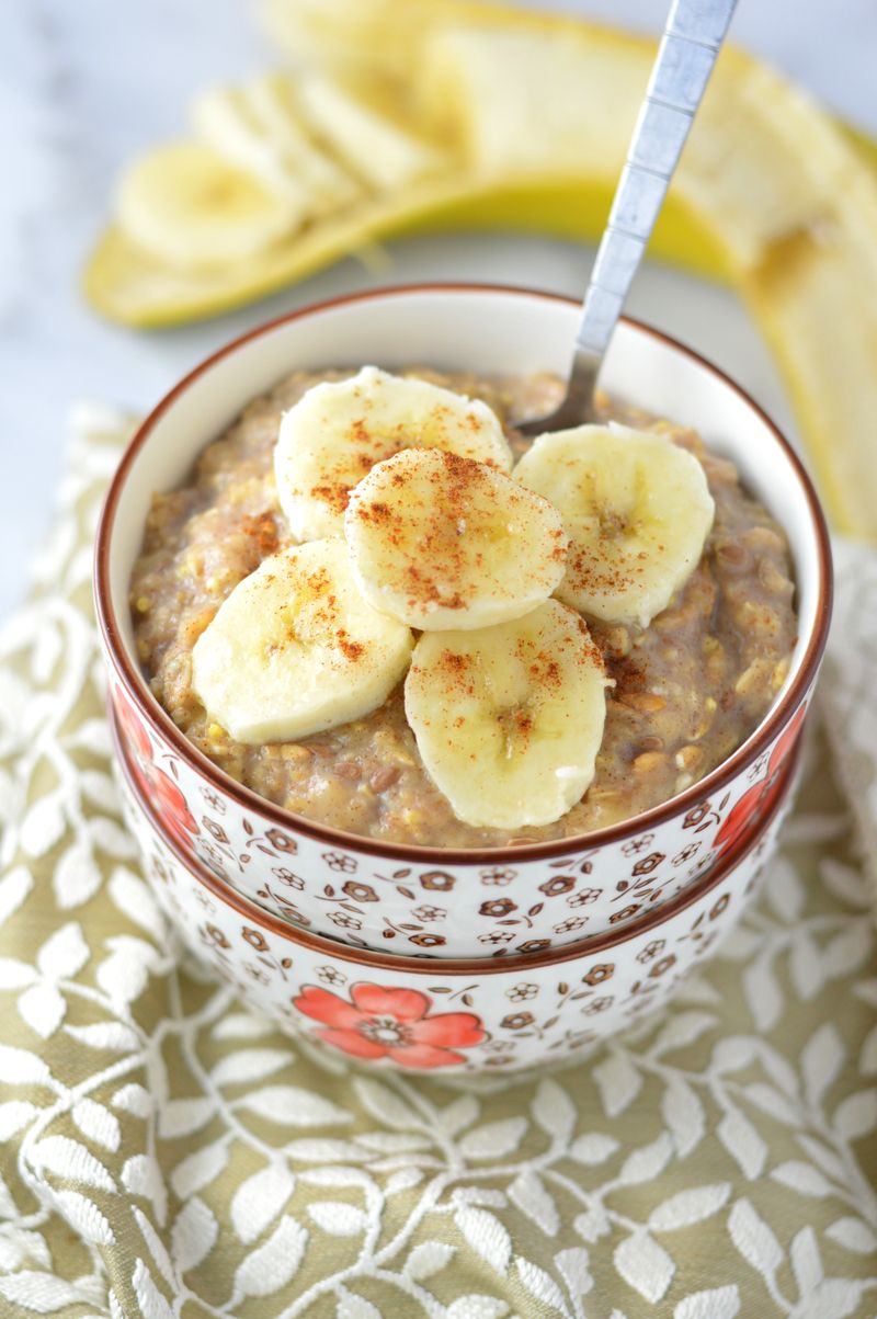 Sliced Banana and Cinnamon