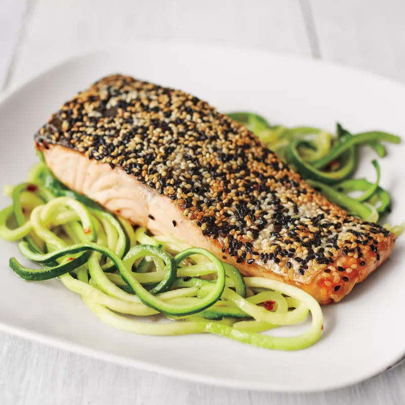 Sesame-Crusted Salmon