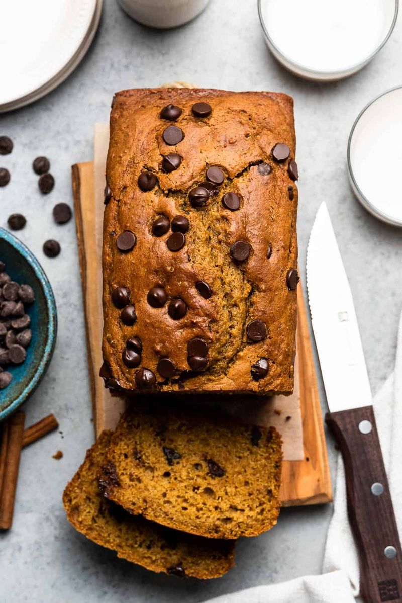 Chocolate Chip Pumpkin Bread