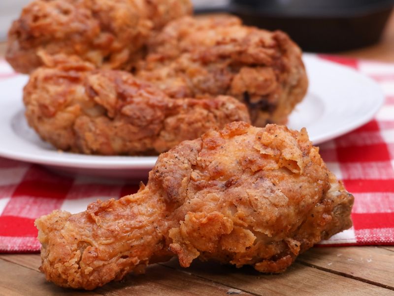 Golden Buttermilk Fried Chicken