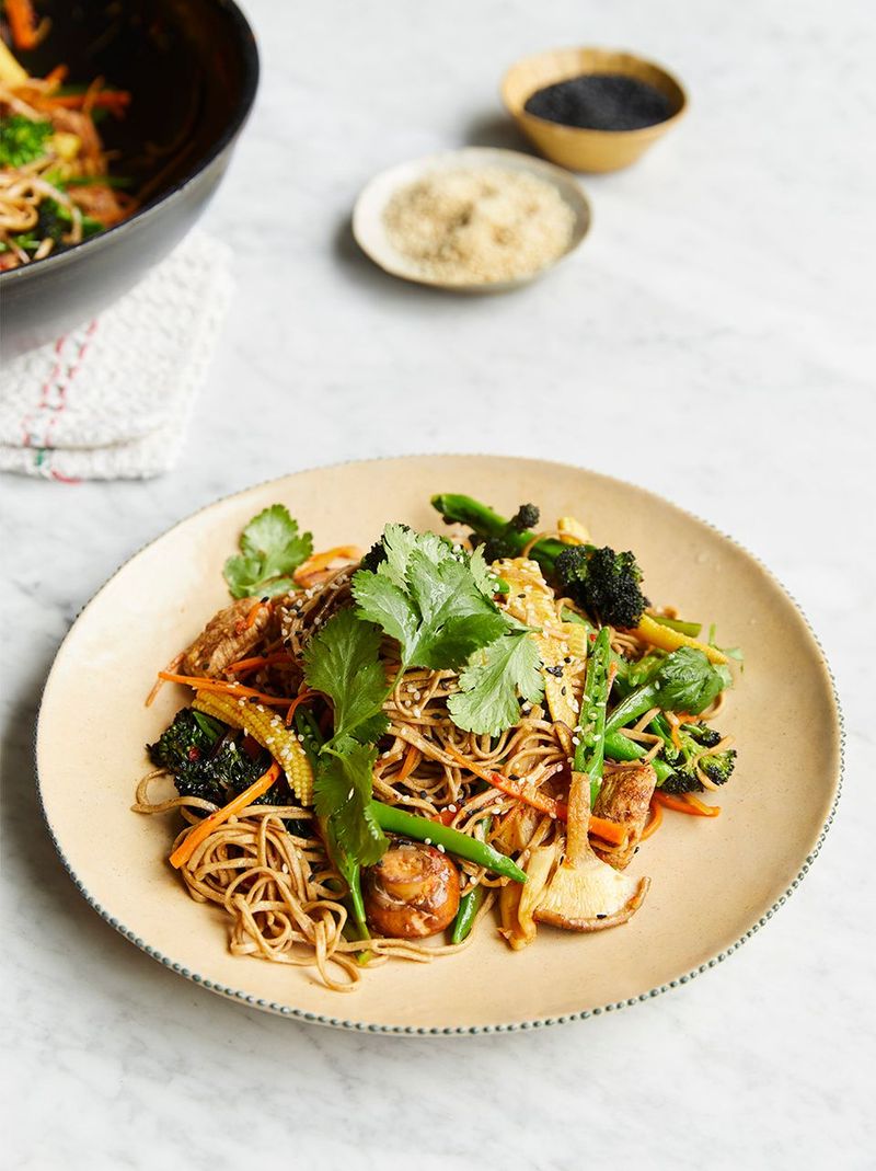 Fifteen-Minute Chicken Stir-Fry