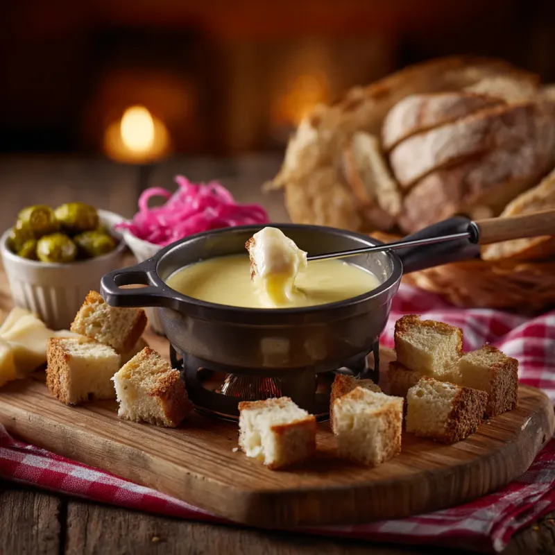 Swiss Cheese Fondue