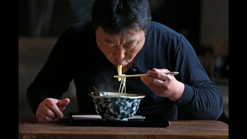 Slurping Noodles in Japan