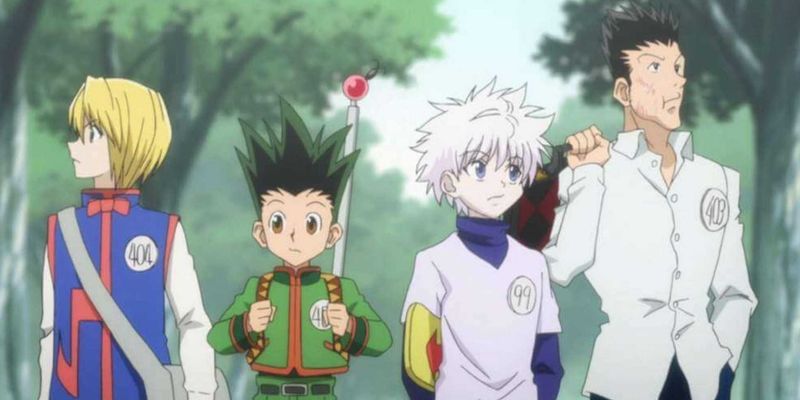 Hunter Exam Friends: Gon, Killua, and Leorio