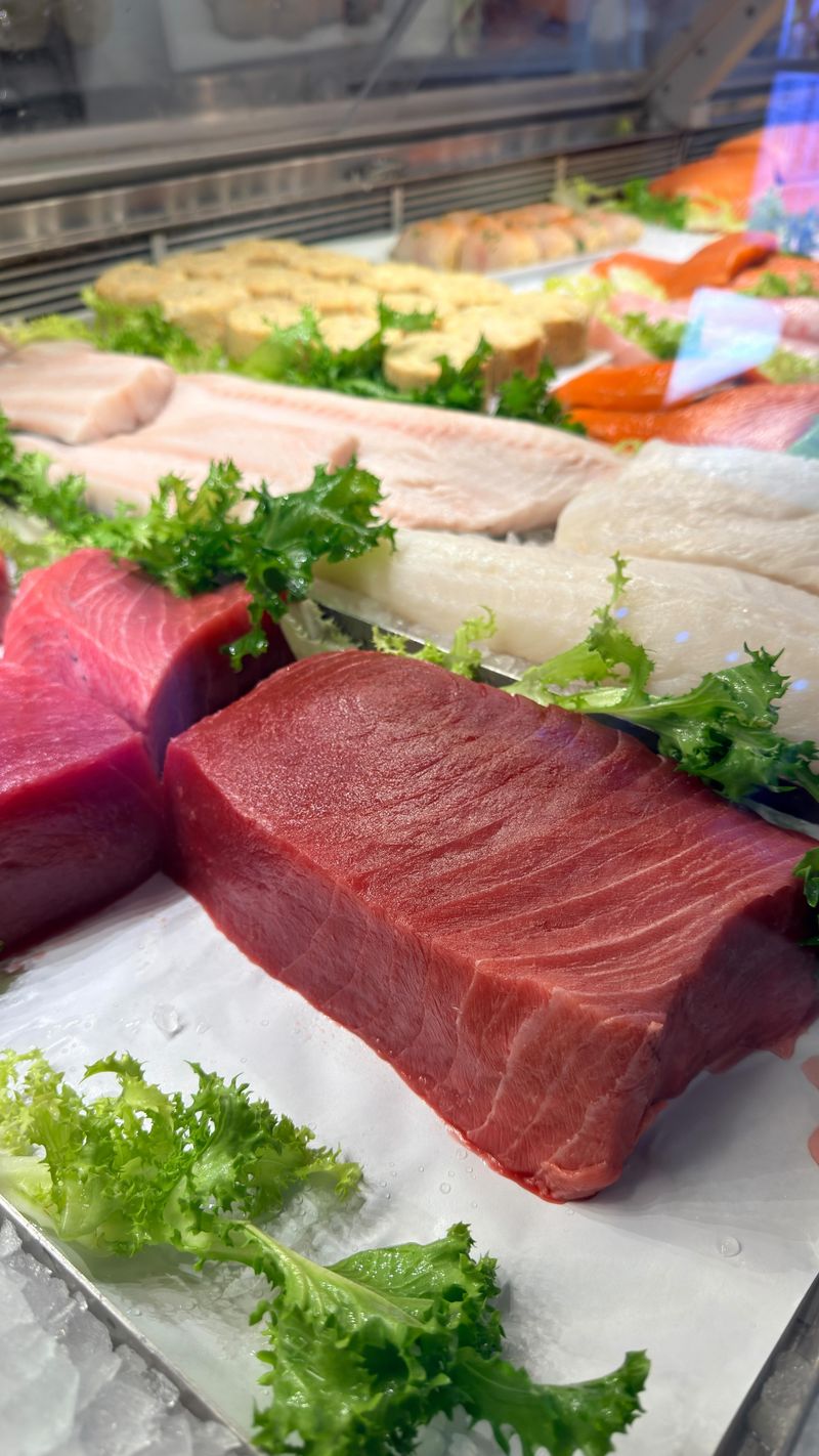 Displayed Fish Looks Carefully Maintained