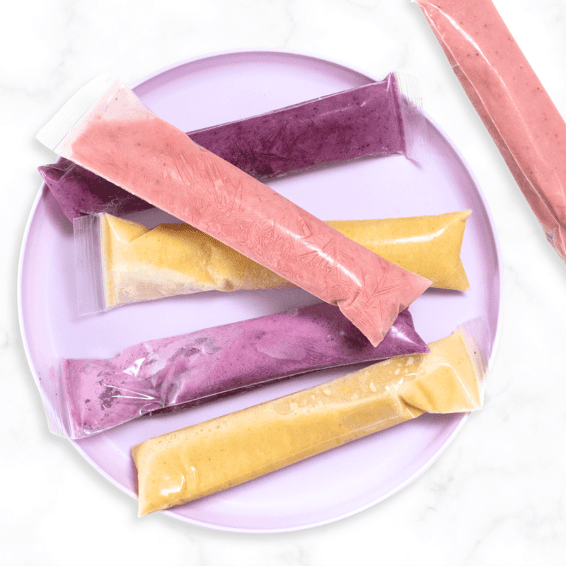 Frozen Yogurt Tubes